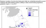 National cladding failure map